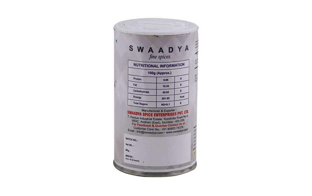 Swaadya Black Chaat    Tin  45.4 grams